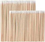 Whaline 400 Pieces Microblading Cotton Swab Tattoo Permanent Supplies Cotton Swabs Makeup Cosmetic Applicator Sticks, 2 Size