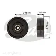 Gates Idler Pulley - 36372