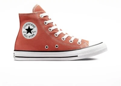 Converse CTAS Hi Orange Fire Opal Sneakers Size Men 4.5 - Women 6.5 - A09973C