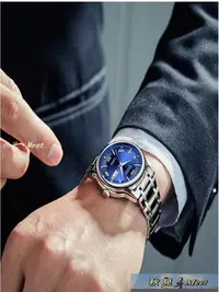 在飛比找Yahoo!奇摩拍賣優惠-商務手錶 卡詩頓新款全自動機械表男表休閑商務精鋼帶防水夜光手