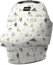 Milk Snob Original Star Wars 5-in-1 Cover, Precious Padawans, Privacy for Breastfeeding, Baby Car Seat, Carrier, Stroller, High Chair, Shopping Cart, Lounger Canopy - Newborn Essentials, Nursing Top