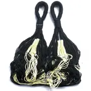 CRM TRADERS Nylon Rope Outdoor Swing Hammock Hanging Mesh Relaxing Bed