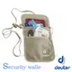 【德國 Deuter】暢銷款 Security Walle 加大隱藏式護照証件錢包.防盜隨身暗袋-斜背式.貼身腰包.出國旅遊.斜肩包.小零錢包/卡其 3942116