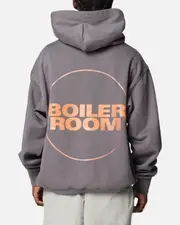 [Boiler Room] Boiler Room Core Boiler Room Hoodie Slate - Size S S Slate