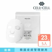 在飛比找momo購物網優惠-【CELL BY CELL】魔法透明面膜5入(韓國美容院/皮