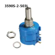 3590S-2-503L 50K Ohm Rotary Potentiometer Wirewound Precision Pot 10 Turn
