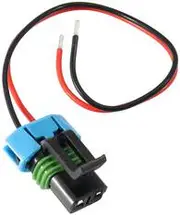 Aeroflow Delphi 40mm Fuel Pump Pigtail Male Walbro 525 450 2 Pin - AF49-1157