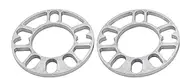 2Pcs 10Mm Wheel Sp Shims 4&5 Stud Universal Sp Silver Silver