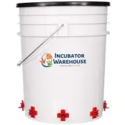 Incubator Warehouse Noble Nest 5 gal. Chicken Nipple Waterer with 5 Nipples