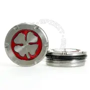 2 x 40g Deluxe Tour Style Weights for Scotty Cameron Putters, Lucky Clover, Red
