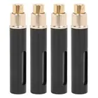 4pcs 10ml Perfume Bottle Portable Glass Empty Refillable Press Perfume Bottl NOW