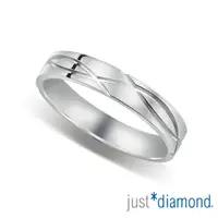 在飛比找PChome24h購物優惠-【Just Diamond】深情印記 18K金 戒指 (對戒