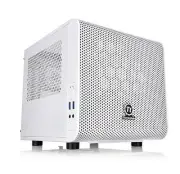 Thermaltake Core V1 Snow Edition (White) Mini ITX Cube Case ( CA-1B8-00S6WN-01)