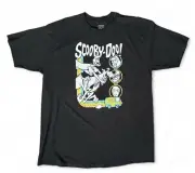 NWT Scooby-Doo Men's Distressed Print Characters And Mystery Machine Shirt 3XLT
