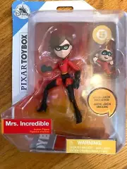 Mrs. Incredible Pixar Toy Box Disney store BABY INCREDIBLE INCL. NIP. 1X1985