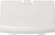 for Game Boy Advance GBA Replace The Battery Cover Back Door Lid of The Back Cover (White)