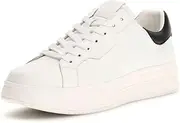 [GUESS] Winno FMPWIN ELE12 Zapatillas Hombre Blanco, White Black, 42 EU