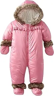[Disney] Absorba Baby Girls' Newborn L Snowsuit - Pink