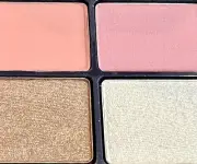 Avon True Color Eyeshadow DREAMSCAPE PEACH QUAD Rose Chestnut White Gold