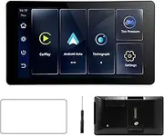BEALIFE Mototrcycle Portable Digital Dashboard Display Screen Portable Digital Screen Wireless Android Auto Wireless Car Play, Without Control Box