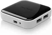 Belkin 4-Port Powered Desktop USB Hub with Support for USB-A, USB 2.0, and USB 1.1