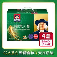 在飛比找康是美優惠-QUAKER桂格 無糖養氣人蔘(19瓶入)x4入組