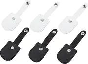 HOODANCOS Protect Your Scissors 6 Pack of Nail Scissor Leather Case Manicure Scissor Pouches Easy to Use