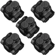 5 Pcs Insulated Wire Connectors Multi Splice Connector Dual Entry Electrical Pow