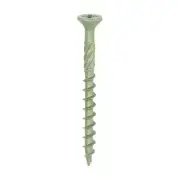 Timco - Decking Screws PZ2 Double Countersunk Exterior - Green. Various Sizes