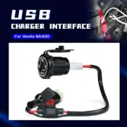 For Honda NX400 2024 QC3.0 USB Type C PD Fast Charger Power Adapter Plug Socket