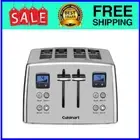 Cuisinart Toasters 4 Slice Countdown Metal Toaster, New, CPT-435P1