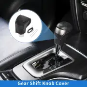1 Pc Car Gear Shift Knob Cover for Volkswagen Golf 2010-2011 Pebbled Black Black (for: Volkswagen)
