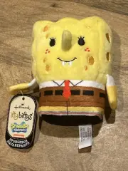 New Hallmark Itty Bittys Spongebob Squarepants plush stuffed animal toy 4"