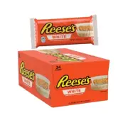 REESE'S White Peanut Butter Cups, 1.5 Ounce (Pack of 24)