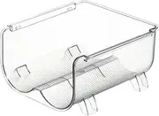 [AIMALL] Fridge Organiser Wine Beer Stacking Bottle Rack Kitchen Space Saving Can Holder, Durable PET Material - Fits 1/2/3 Bottles