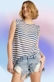 NEW OneTeaspoon ONE TEASPOON Womens Salty Dukes Low Waist Denim Shorts - Blue