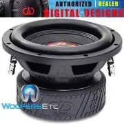 DD AUDIO 508E-D4 8" CAR SUB WOOFER 1500W DUAL 4-OHM SUBWOOFER BASS SPEAKER NEW