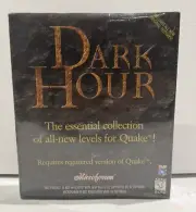 Dark Hour Quake Video Game levels for Quake game Sealed Vintage