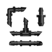 UCINNOVATE Irrigation Fittings Kit, 130 Pcs, Drip Irrigation Barbed Connector...