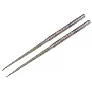 Mini Diamond Burrs Drill Bits 2.35mm Shank 1.8mm Conial 2 Pcs