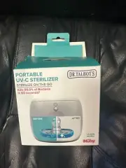 Dr. Talbot's Nuby Portable UV-C Sterilizer on The Go for Pacifiers & More White