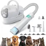Pet Grooming Vacuum Kit for Dogs Cats Uproot Cleaner Pro Pet Hair Remover Suctio