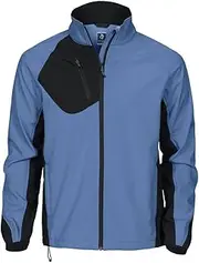 [Projob] Mens Soft Shell Jacket (UK Size: 4XL) (Sky Blue)