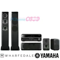 在飛比找PChome24h購物優惠-Yamaha AV環繞擴大機 RX-V385 + Wharf