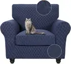 Sofa Cover Couch Covers, 2 Pieces Armchair Slipcover with 1 Separate Cushion ...