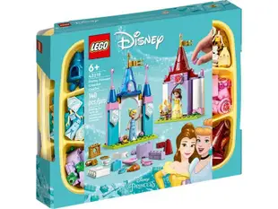 【LEGO 樂高】磚星球〡43219 迪士尼系列 迪士尼公主 迷你城堡盒組 Disney Princess Creative Castles