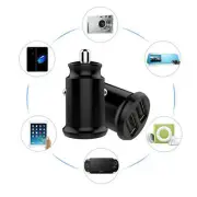 Mini Dual USB Smart Car Fast Charger Adapter 3.1A For Mobile Phone Tablet GPS C