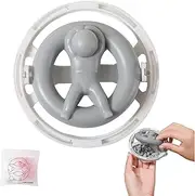 Laundry Balls for Washing Machine, Hair Catcher Washing Machine, Tumble Dryer Balls - Anti-Tangling Floating Hair Filter, Reusable Pet Hair Remover, Effective for Hair Removal