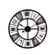 North European Creative Living Room Clocks Simple Personality Mute Wall Clock Fashion Clock Home Round Wall Clock