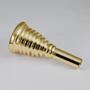 Marcinkiewicz 24K Gold ProLine Tuba Mouthpiece, CH H2 NEW!